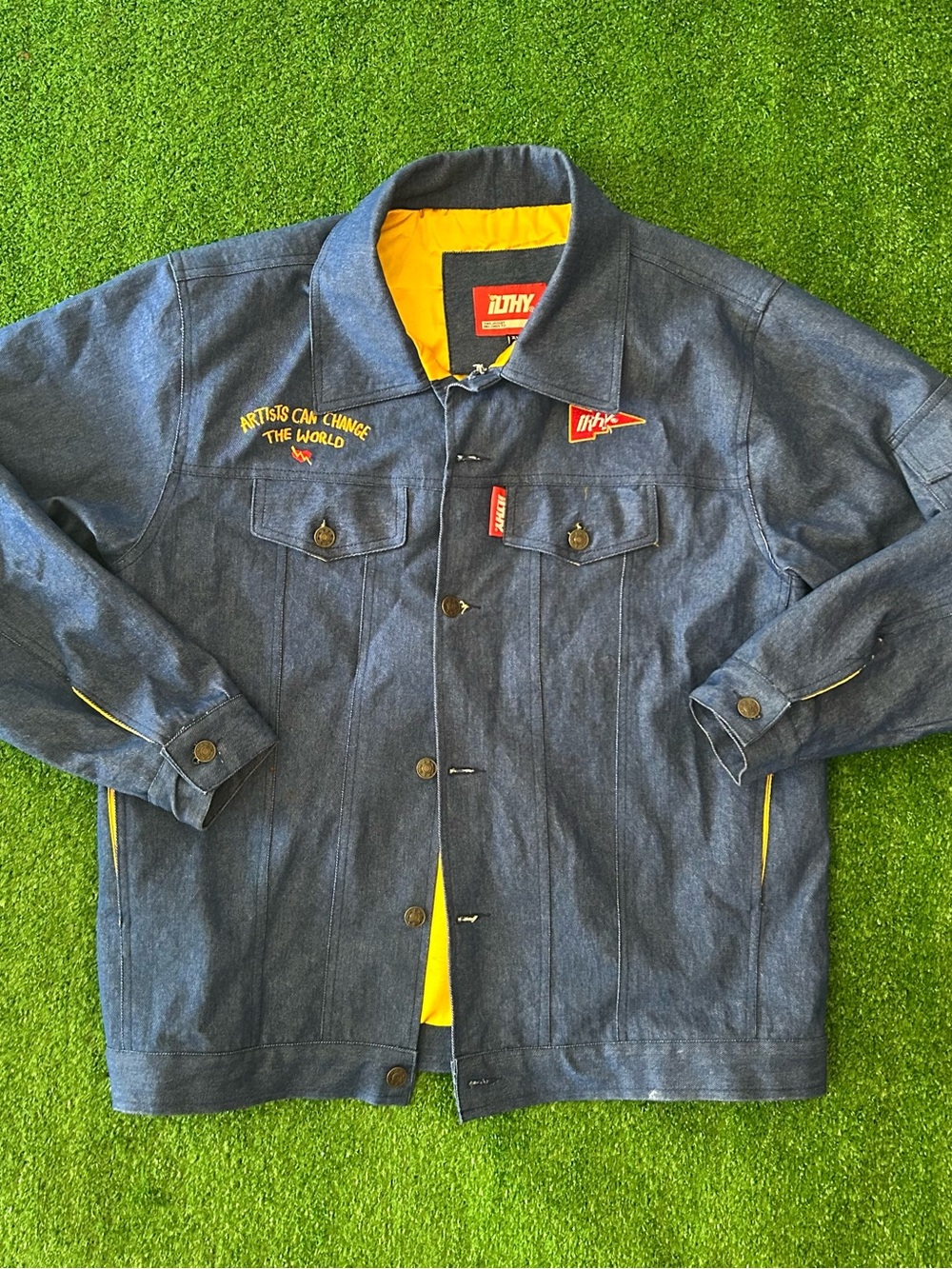 Ilthy “Artists Can Change the World” Leather Jacket